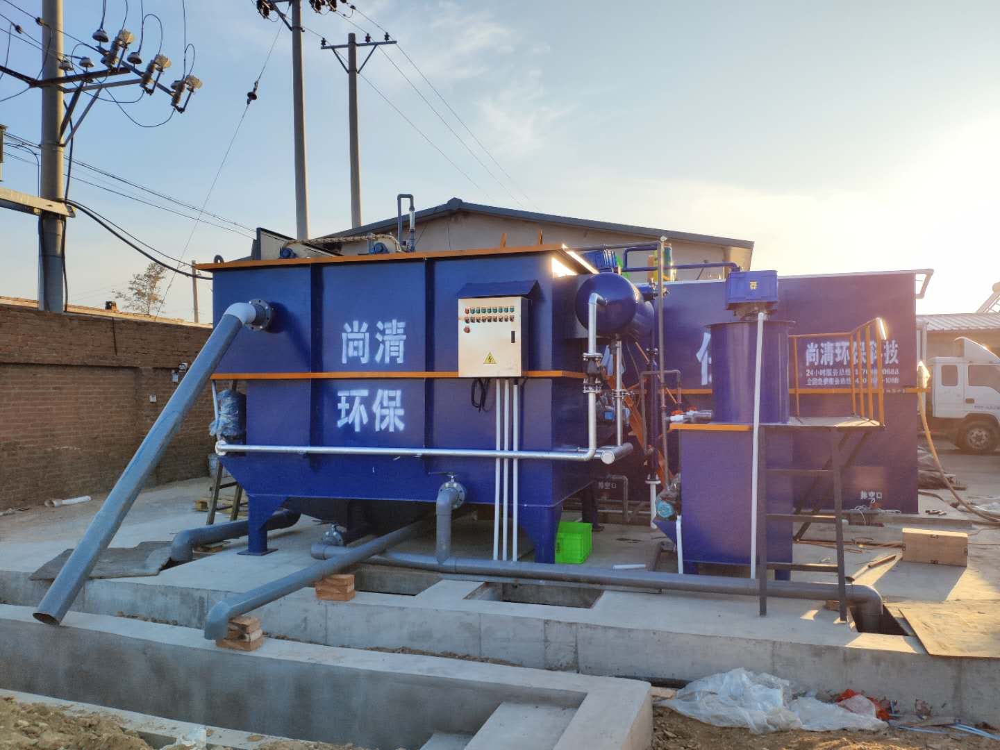 气浮机在餐具清洗污水中的作用